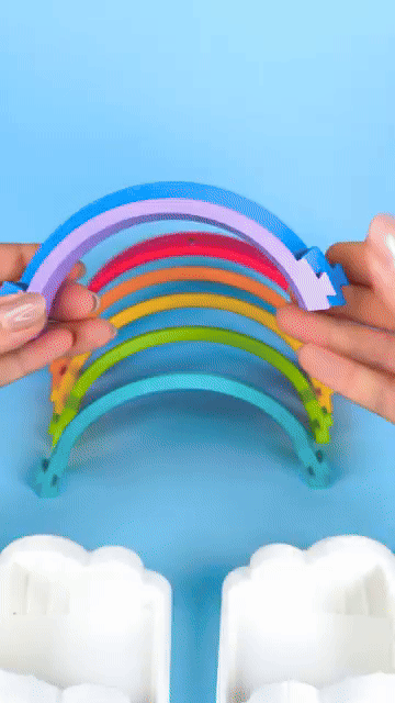 Hucha arcoiris - Kokoroto