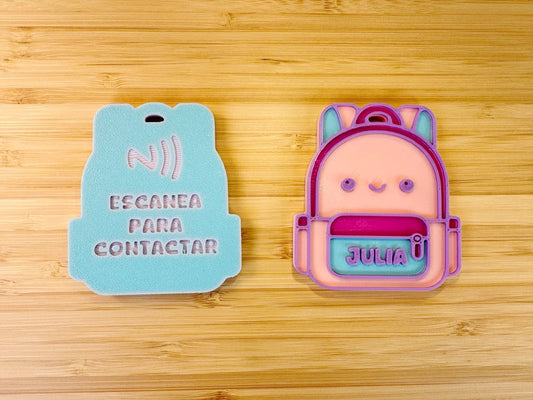 Llaveros NFC para mochilas infantiles - Kokoroto
