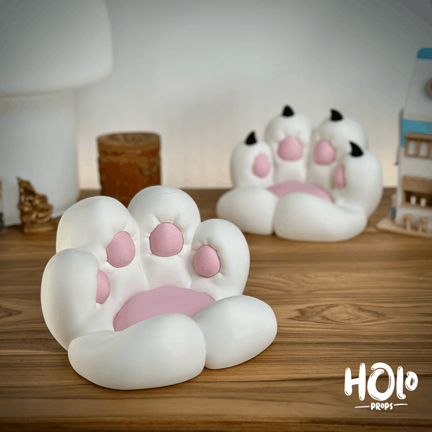 Bandeja de patita de gato kawaii 😻 - Kokoroto