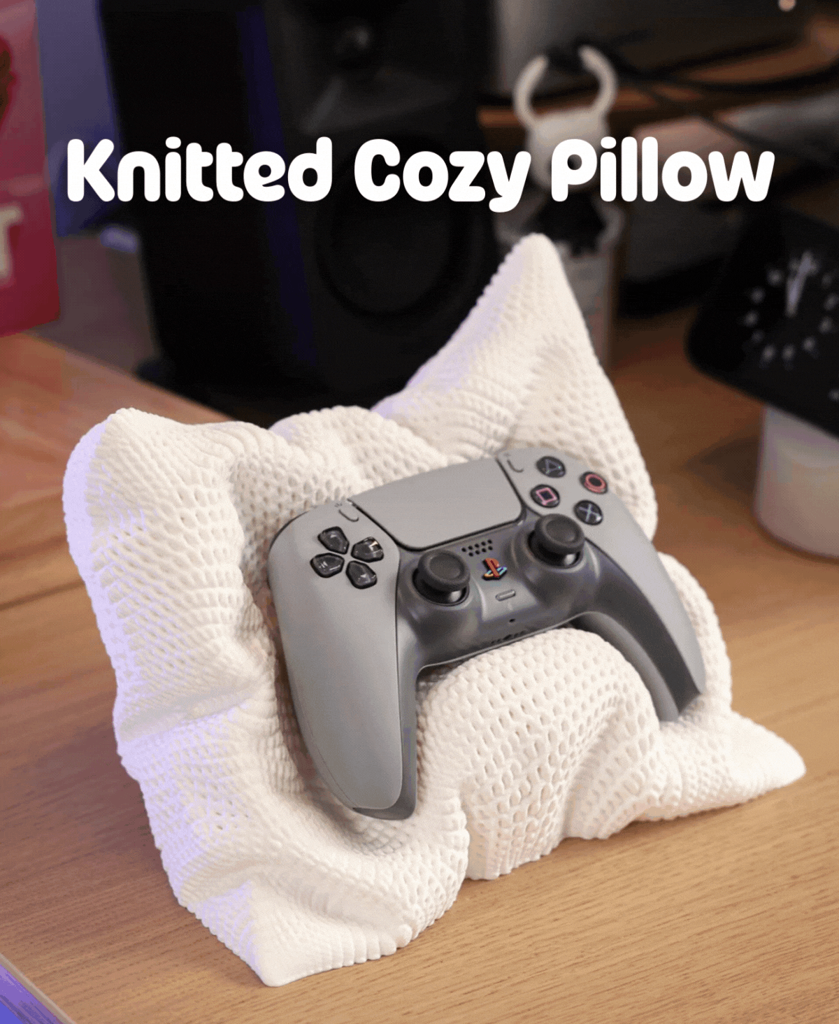 Soporte con forma de cojín para mando de PS5 - Kokoroto