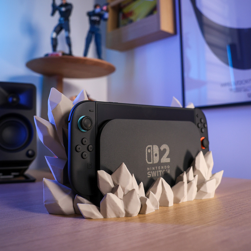 Soporte Crystal Dock para Nintendo Switch 2 - Kokoroto