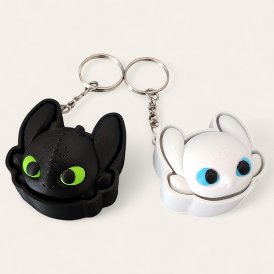 Clickers de desdentado y furia luminosa Kokoroto, accesorios de entrenamiento con luz brillante y diseño llamativo.