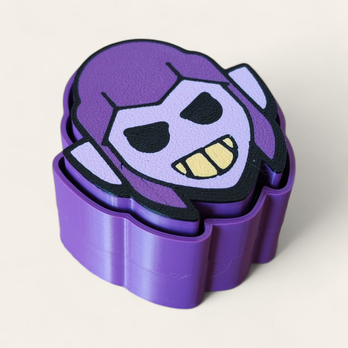 Clickers inspirados en Brawl Stars de la marca Kokoroto, con diseño colorido y detalles en la imagen.