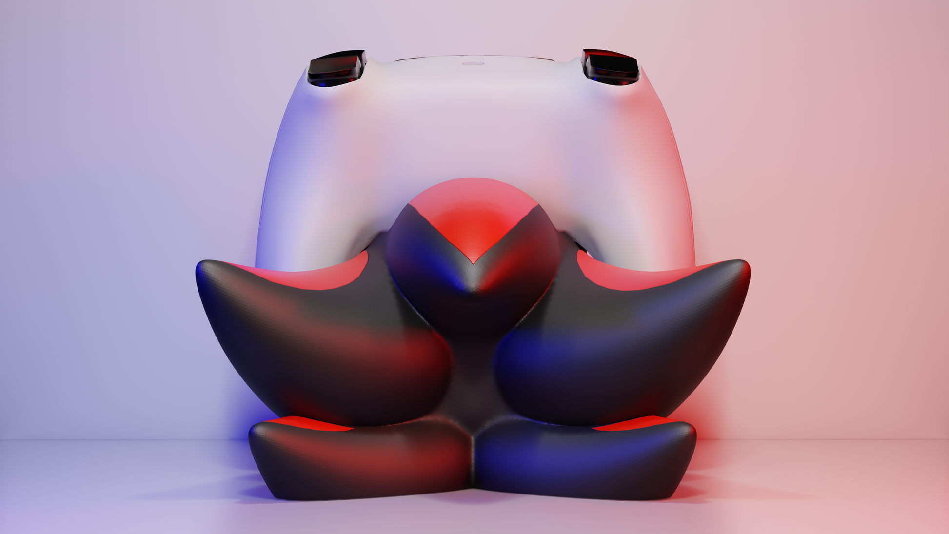 Soporte universal para mandos de videojuegos Kokoroto, diseño compacto y ajustable para diferentes controles de Shadow.