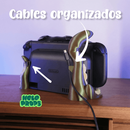 Soporte de tentáculos para Switch 2 y mando - Kokoroto