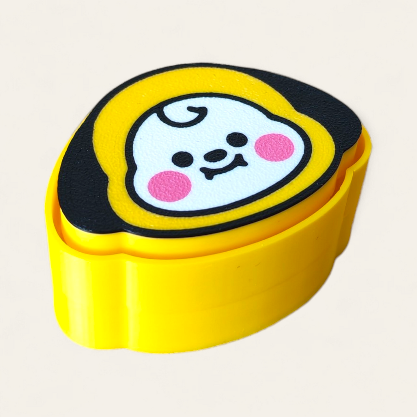 Clicker Kokoroto BT21 Chimmy, accesorio de entrenamiento con diseño de personaje de BTS, en color brillante.