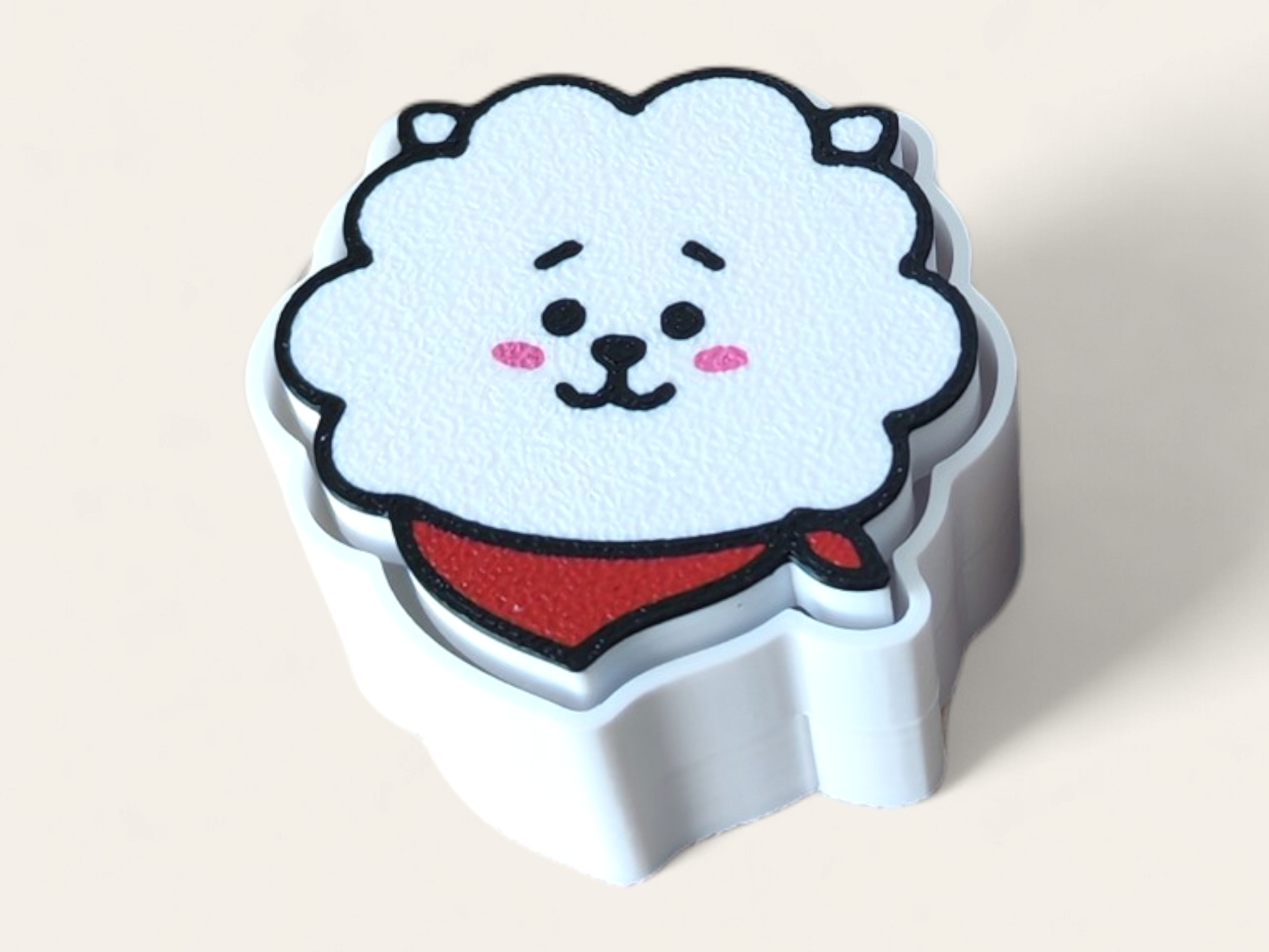 Clicker Kokoroto BT21 RJ, accesorio para entrenamiento con diseño del personaje de BTS en color vibrante.