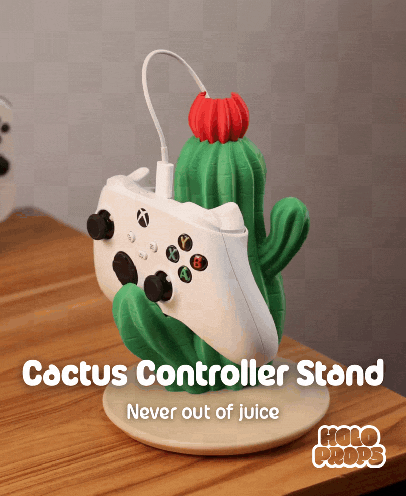 Soporte Cactus para mandos de PlayStation, XBOX y Switch - Kokoroto