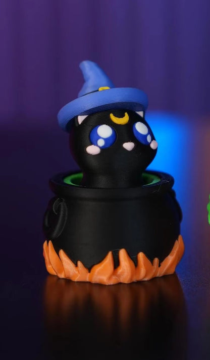 Halloween Schlüsselanhänger-Clicker mit Ausstellungsständer