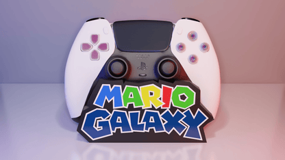 Soporte universal Kokoroto para mandos de Mario Galaxy, soporte para controlar y exhibir consolas y mandos de videojuegos.