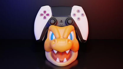 Soporte universal para mandos Kokoroto con diseño de Mega Charizard de Pokémon, ideal para mantener controladores ordenados.