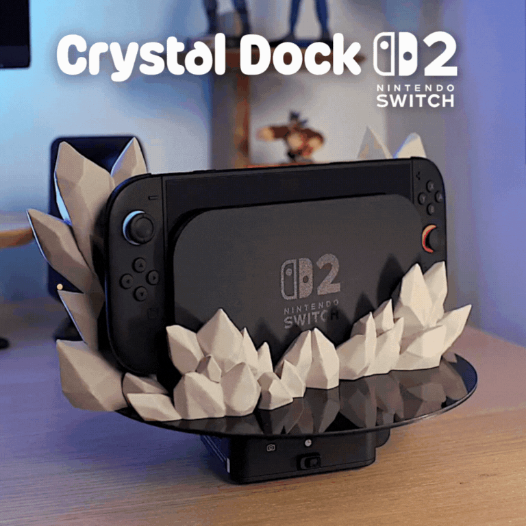 Soporte Crystal Dock para Nintendo Switch 2 - Kokoroto