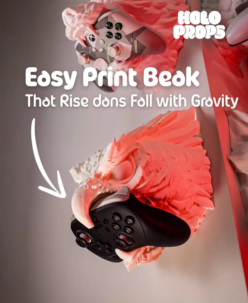 Soporte Cabeza de Búho para mandos de PS5, XBOX y Switch - Kokoroto