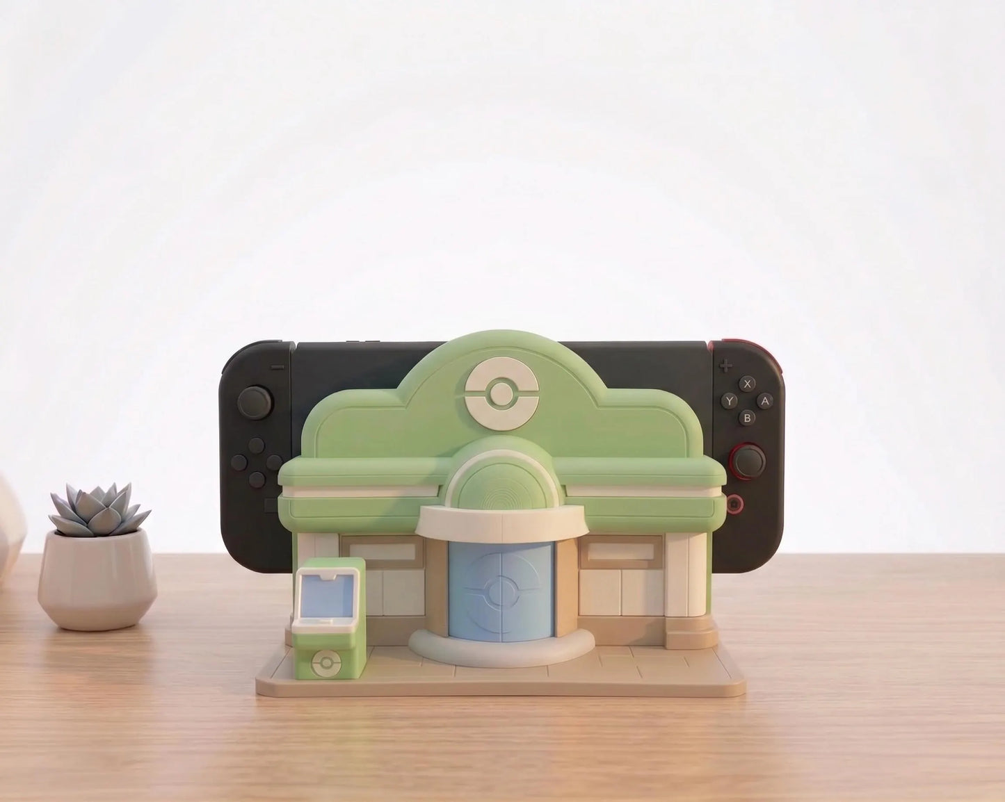 Soporte Kokoroto para Nintendo Switch 1, 2 y OLED, estructura sólida y ajustable para consola gaming.