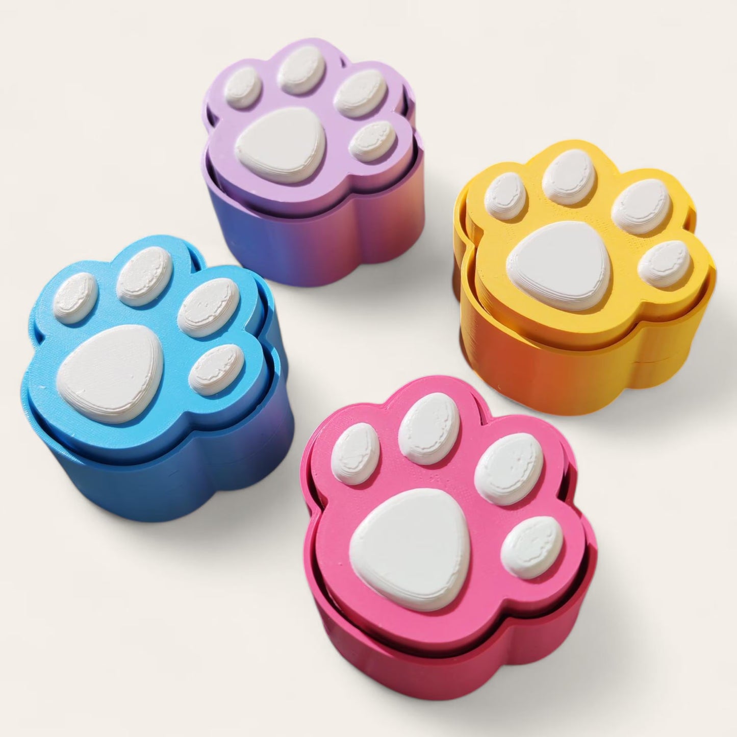 Clickers de patitas de mascota