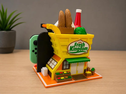 Soporte para Switch Tomodachi Life Fresh Kingdom de Kokoroto, soporte resistente para consola Nintendo Switch.