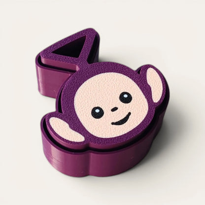 Clickers de los Teletubbies de la marca Kokoroto, con diseño colorido y divertido, para juegos y actividades infantiles.