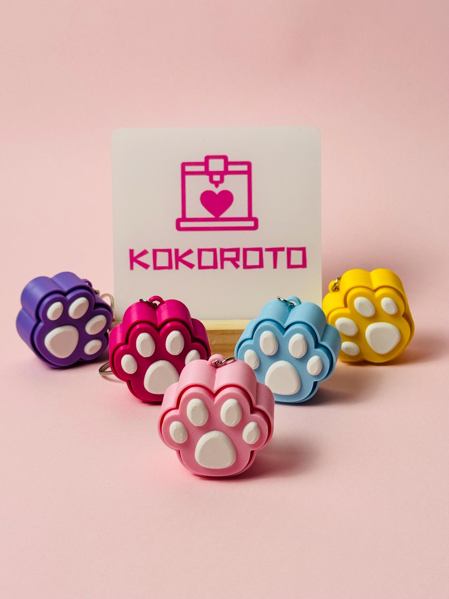 Clickers de patitas de mascota