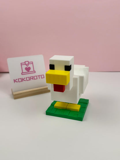 Soporte para mandos inspirado en Minecraft