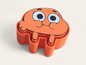 Clickers de Gumball y Darwin vistos en otro ángulo, mostrando el detalle de pintura - Kokoroto