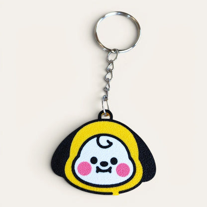 Llavero Kokoroto BTS21 con figura de Shooky, llavero decorativo con diseño de personaje de la colección BTS21.