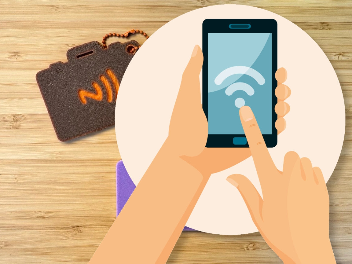 Llaveros NFC para maletines y equipajes - Kokoroto