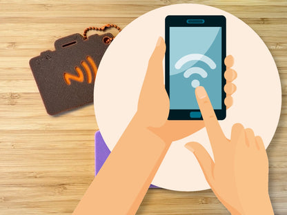 Llaveros NFC para maletines y equipajes - Kokoroto