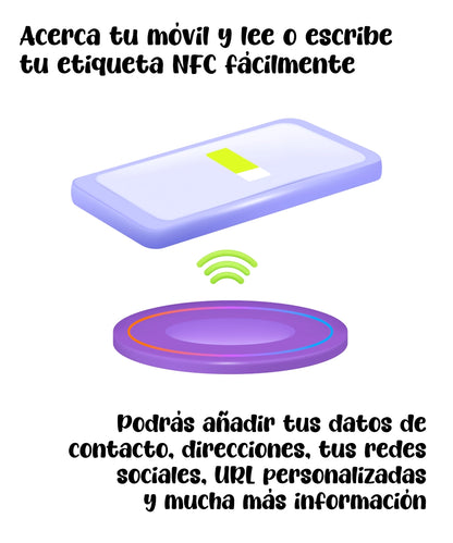 Llaveros NFC para redes sociales - Kokoroto