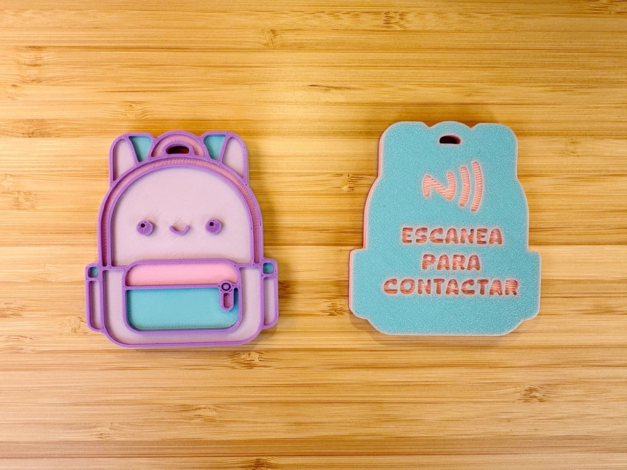 Llaveros NFC para mochilas infantiles - Kokoroto