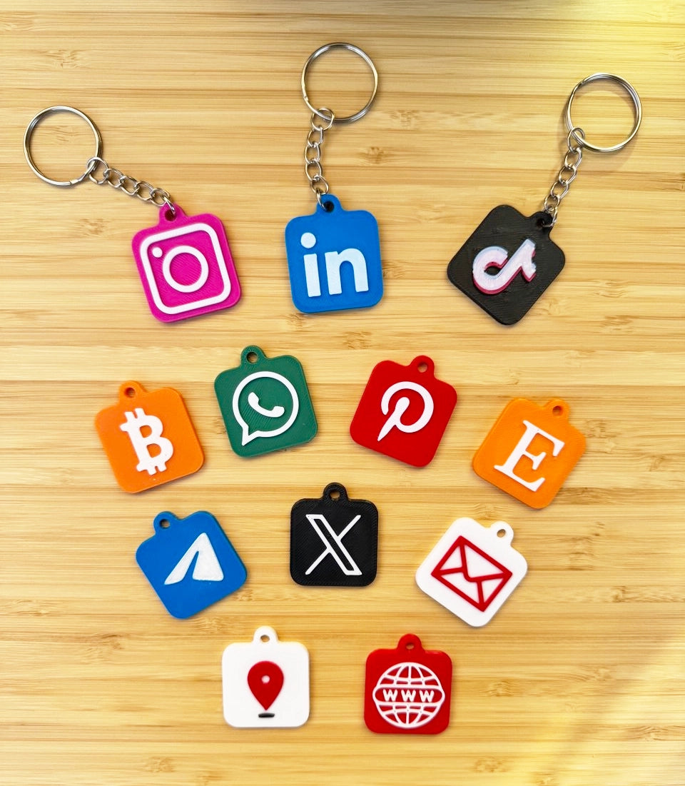 Llaveros NFC para redes sociales - Kokoroto