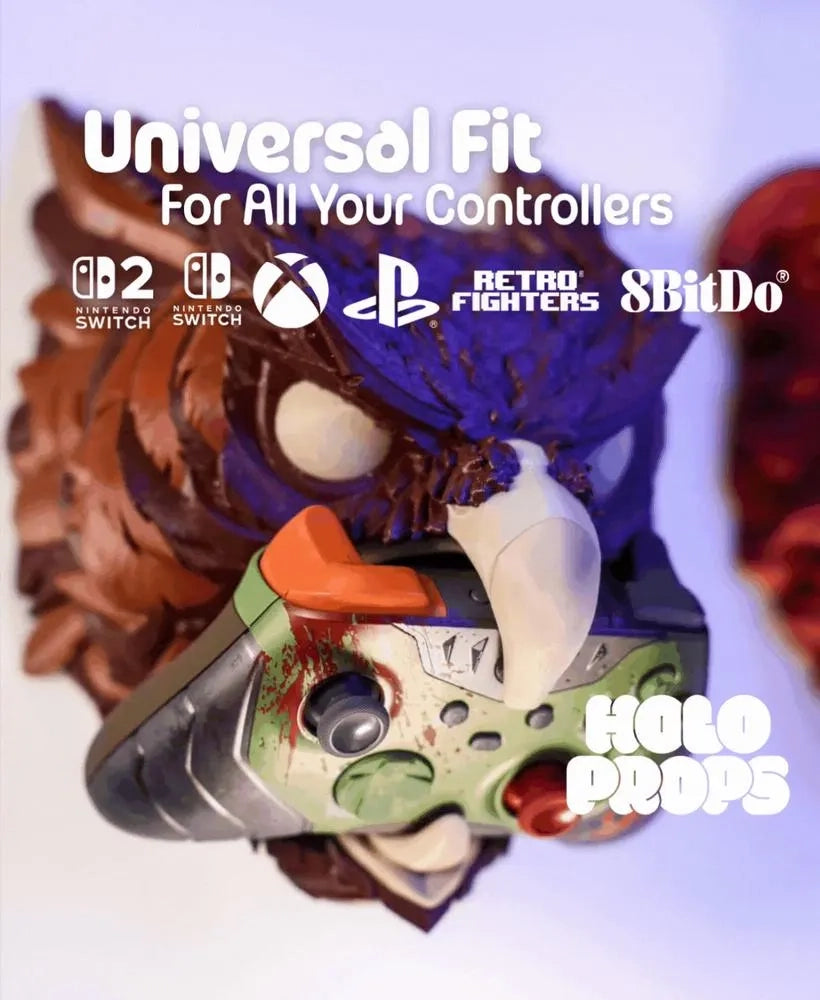 Soporte Cabeza de Búho para mandos de PS5, XBOX y Switch - Kokoroto