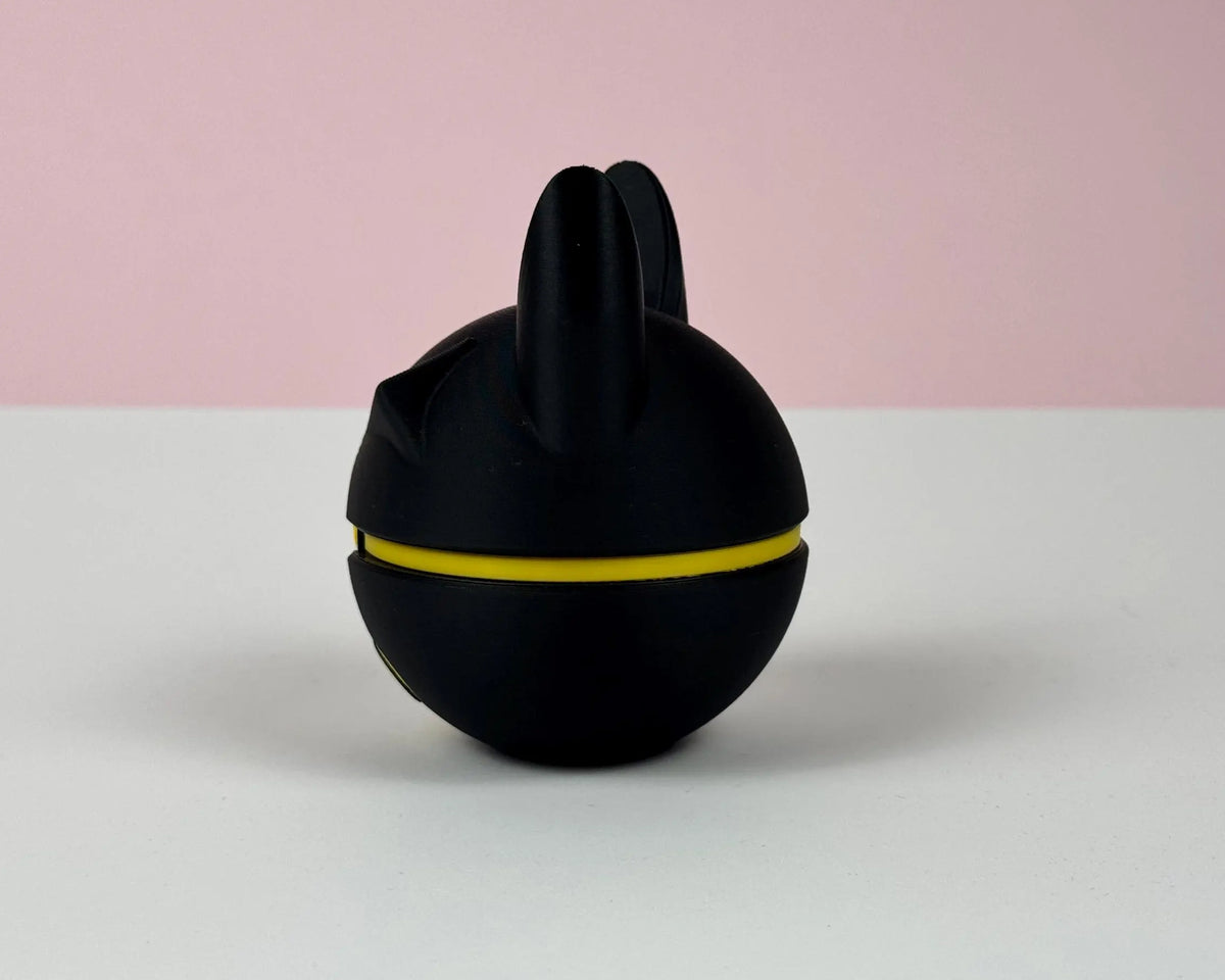 Batball Pokéball inspiriert von Batman, 3D-gedruckt, Seitenansicht - Kokoroto