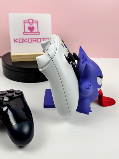 Soporte universal para mando Gengar Pokémon, vista lateral - Kokoroto