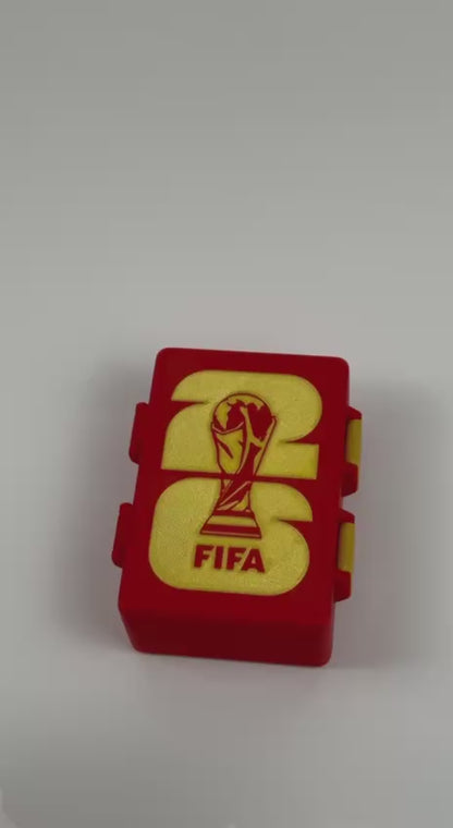 Caja personalizable para stickers y cartas FIFA 2026