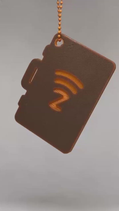 Llaveros NFC para maletines y equipajes